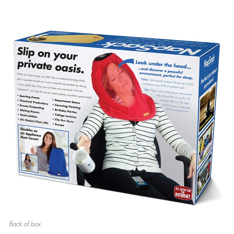 Prank Pack Prank-O Nap Sack â€“ Funniest Prank Gift Box | Hilarious Empty Gag Gift for White Elephant & Christmas 2025 | Funny Gift Box for Coworkers, Friends & Men Who Have Everything, As Seen on Shark Tank - Image 3